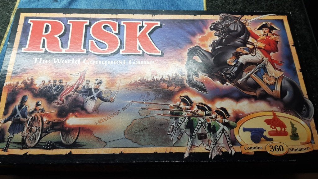 bordspel 1993 Risk Parker Brothers, Hobby en Vrije tijd, Gezelschapsspellen | Bordspellen, Een of twee spelers, Ophalen of Verzenden