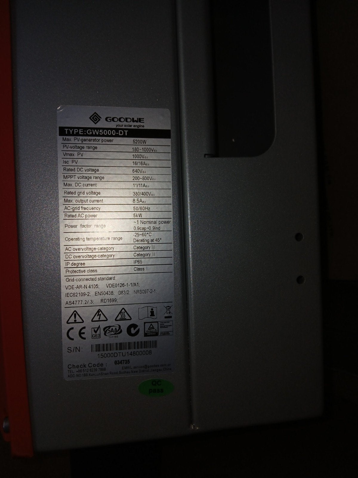 omvormer zonnepanelen, Doe-het-zelf en Bouw, Zonnepanelen en Toebehoren, Ophalen