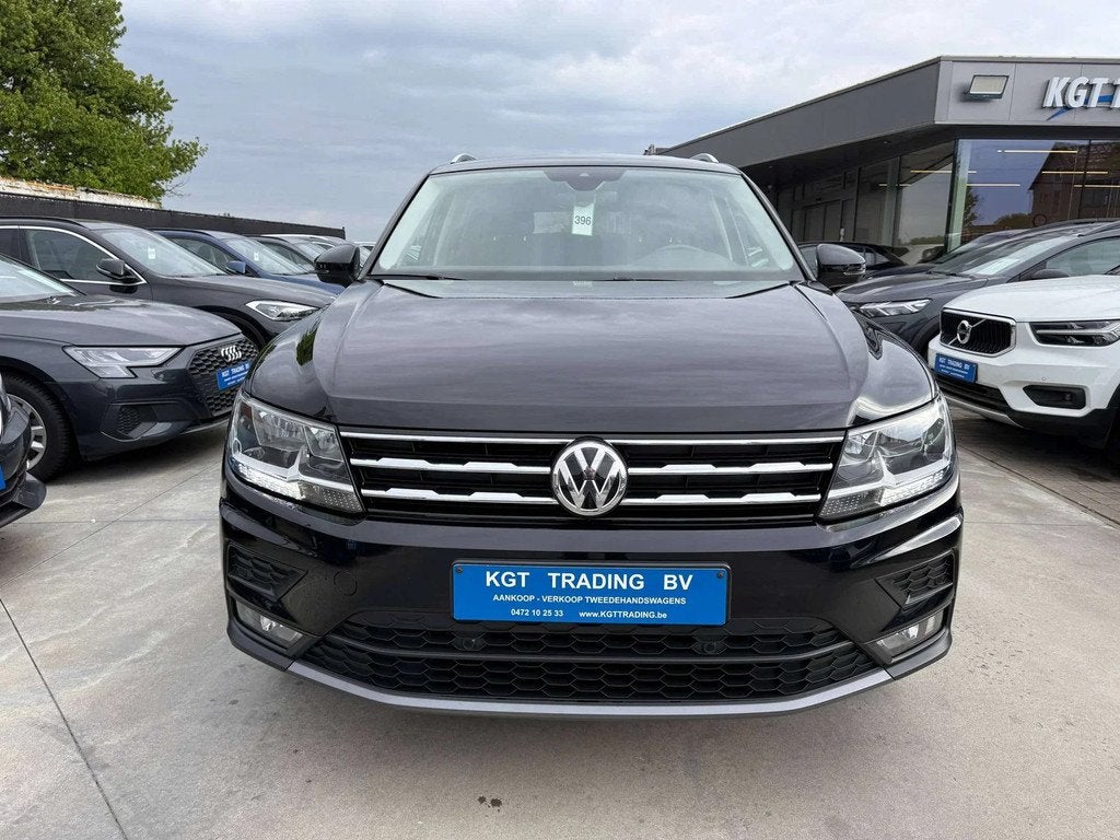 Volkswagen Tiguan Allspace 1.5 TSI 7 ZETELS NAVIGATIE ZWART, Auto's, Volkswagen, Adaptive Cruise Control, 4 cilinders, Leder, Bedrijf