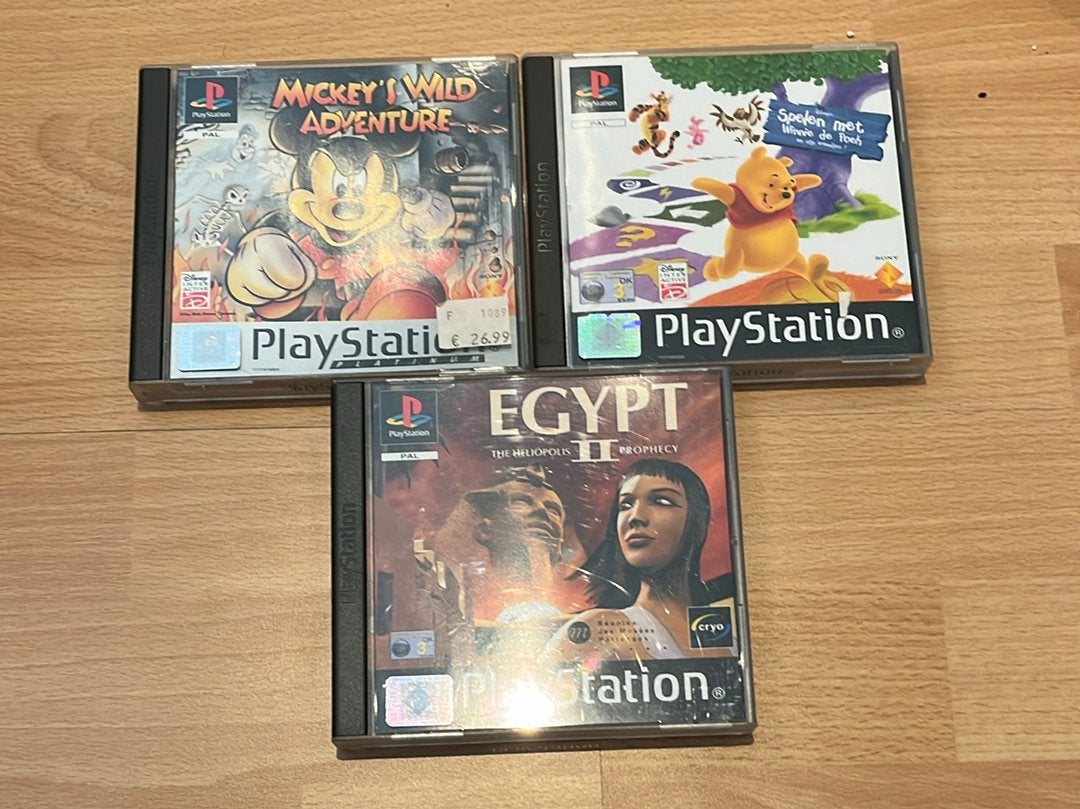 Mooi setje originele PlayStation 1 (PS1) spellen, Games en Spelcomputers, Games | Sony PlayStation 1, Ophalen of Verzenden, Zo goed als nieuw