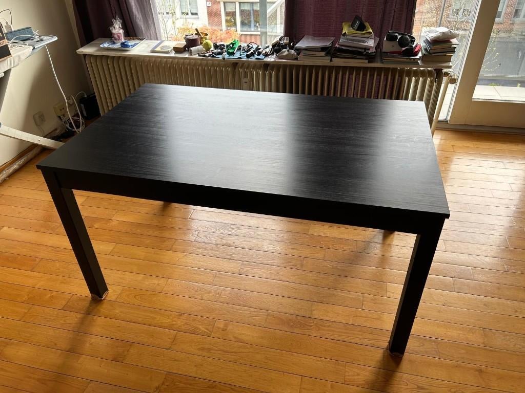 Ensemble de salle à manger (table et 4 chaises), Maison & Meubles, Salles à manger complètes, Comme neuf, 4 à 6 chaises, Enlèvement