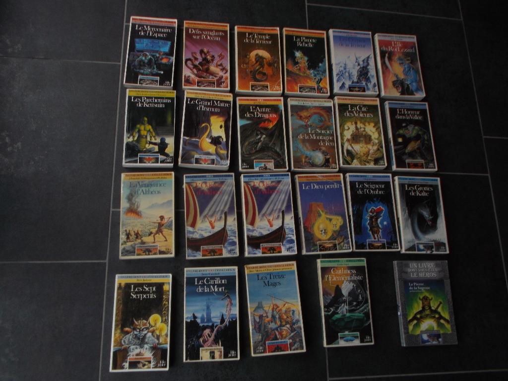 23 tomes un livre dont vous êtes le héros LDVELH ou échange, Enlèvement ou Envoi, Utilisé