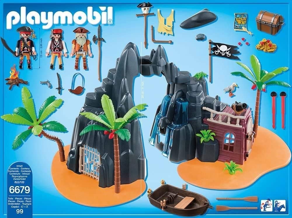 Playmobil Piratenhol (6679), Ophalen, Pirates, Complete set, Nieuw