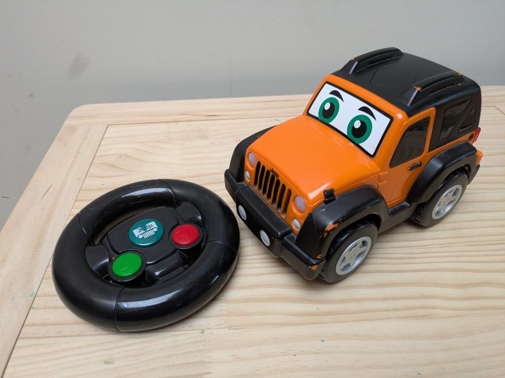 My first jeep RC B junior, Enlèvement