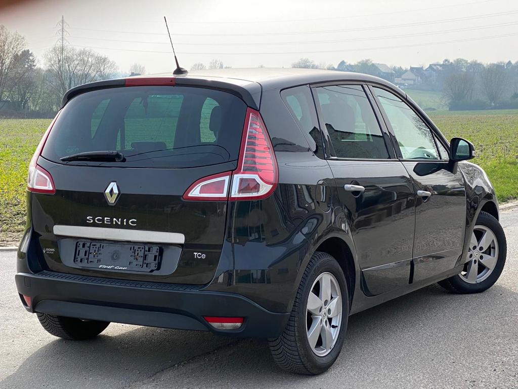 Renault Scenic 1.4i 2009 -1Main - Clim - Gps - Ct ok -, Parkeersensor, Monovolume, Zwart, 1397 cc