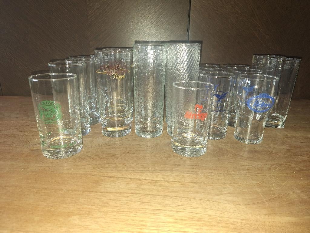 Lot de verre à eau et Long Drink, Ophalen, Zo goed als nieuw, Overige typen