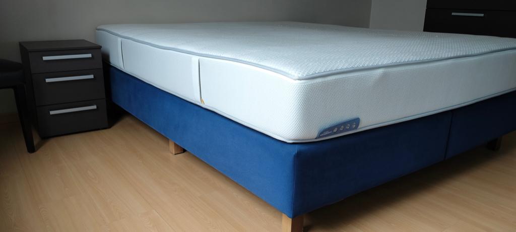 Boxspring Magnitude met nachtkastjes en commode NOLTE, Huis en Inrichting, Slaapkamer | Boxsprings, Gebruikt, 180 cm, 220 cm, Tweepersoons