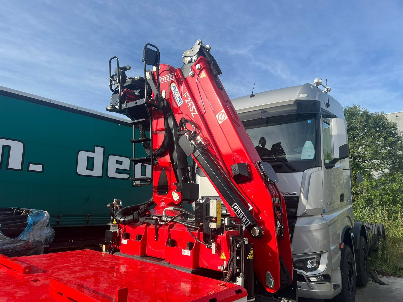 Volvo fh5 - 500pk - Fassi F245Z, Ophalen