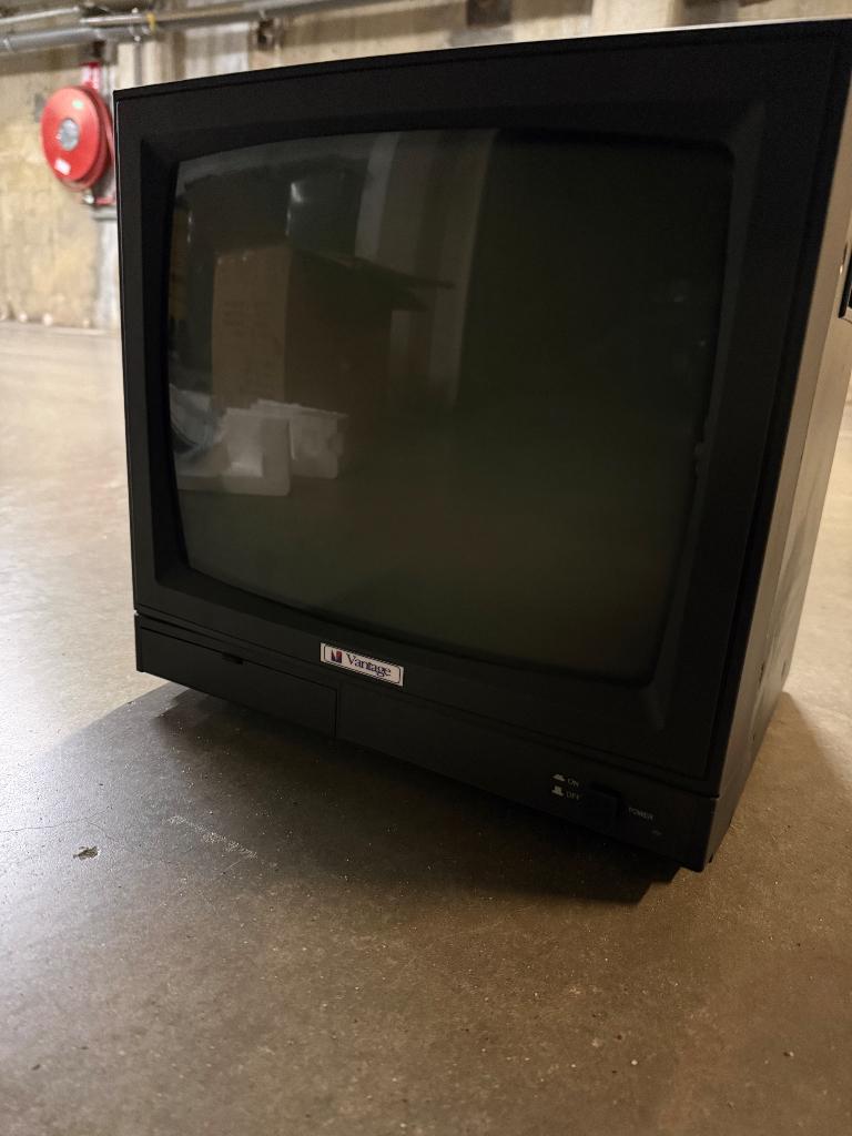 Vintage monitor, Ophalen