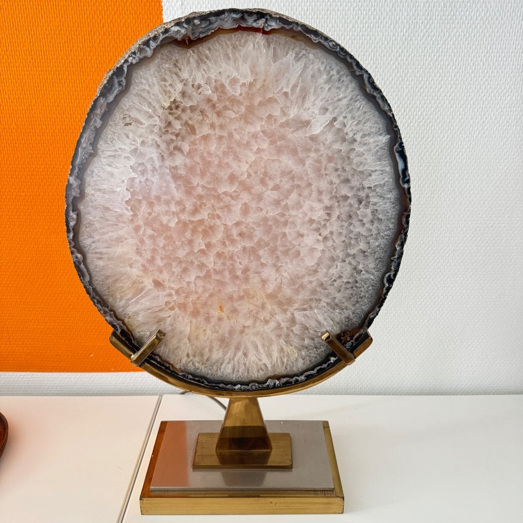 Decoratief design lichtpunt, Antiek en Kunst, Ophalen, Meerkleurig, 52 cm, Lamp