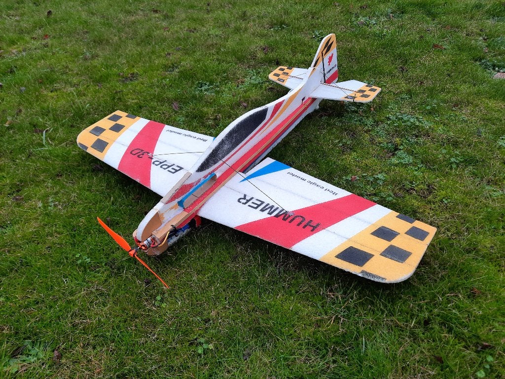Hummer 3D, Hobby en Vrije tijd, Modelbouw | Radiografisch | Vliegtuigen, Gebruikt, Elektro, Ophalen