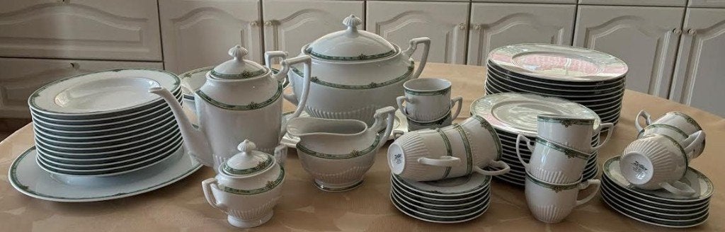 Koffie en Eetservies merk Zeiler, Antiek en Kunst, Ophalen