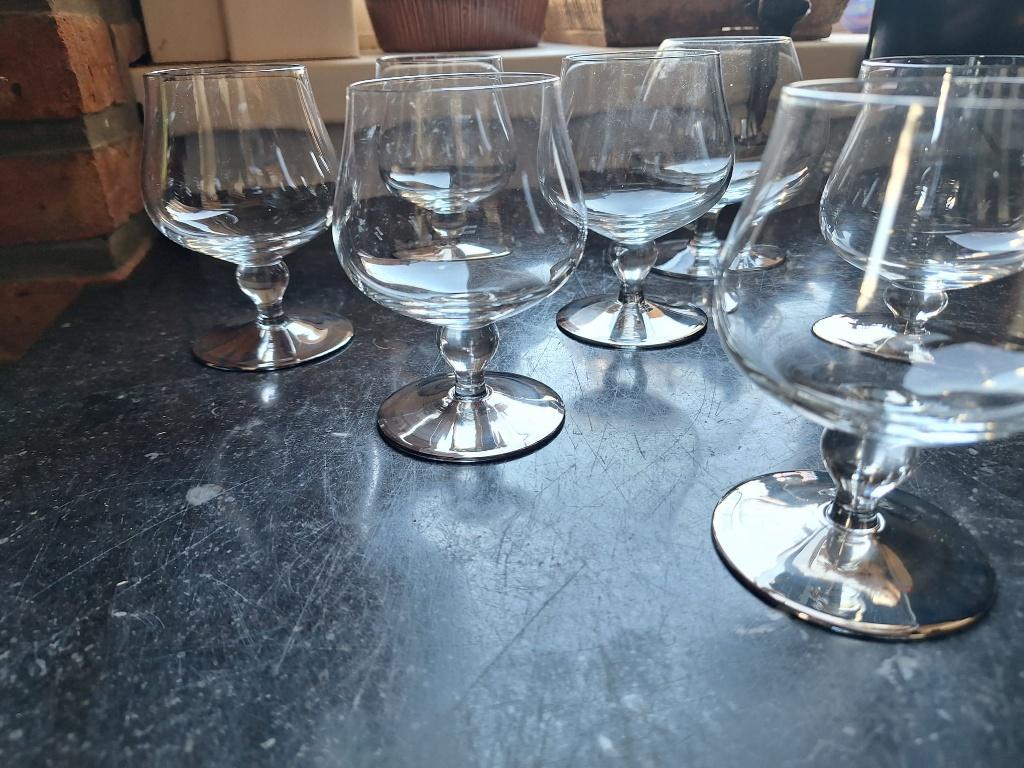 Cognac glazen Nieuw!!!, Ophalen