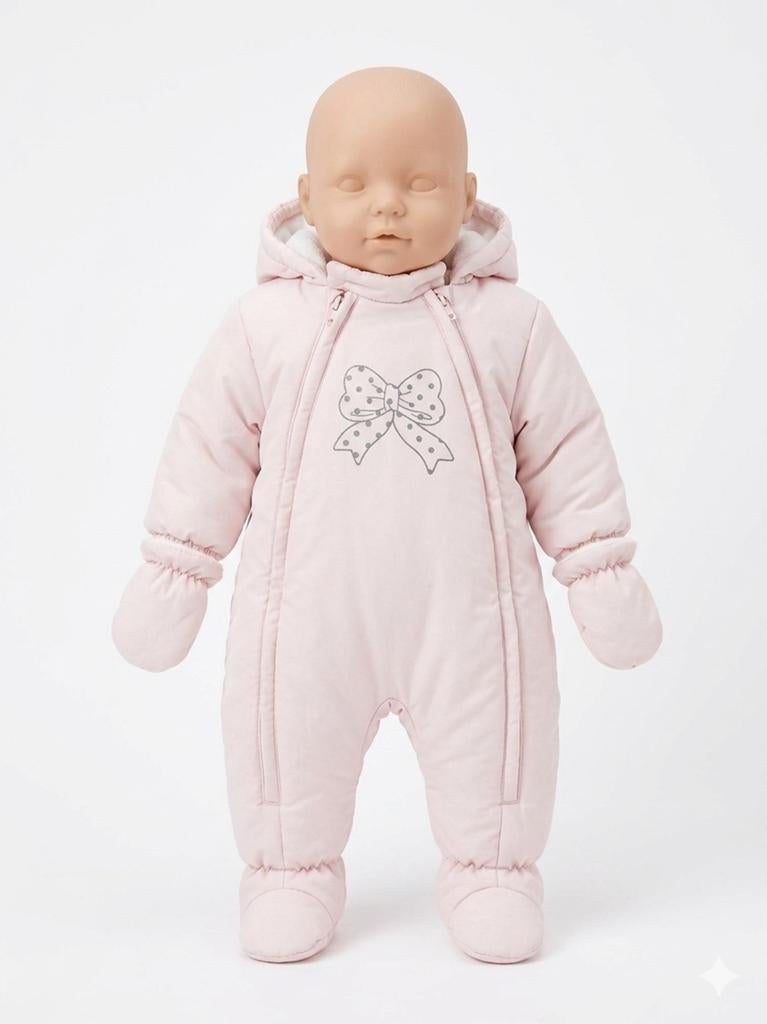 Combinaison d'hiver/combinaison de ski rose clair pour bébé, Enfants & Bébés, Enlèvement, Fille, Costume