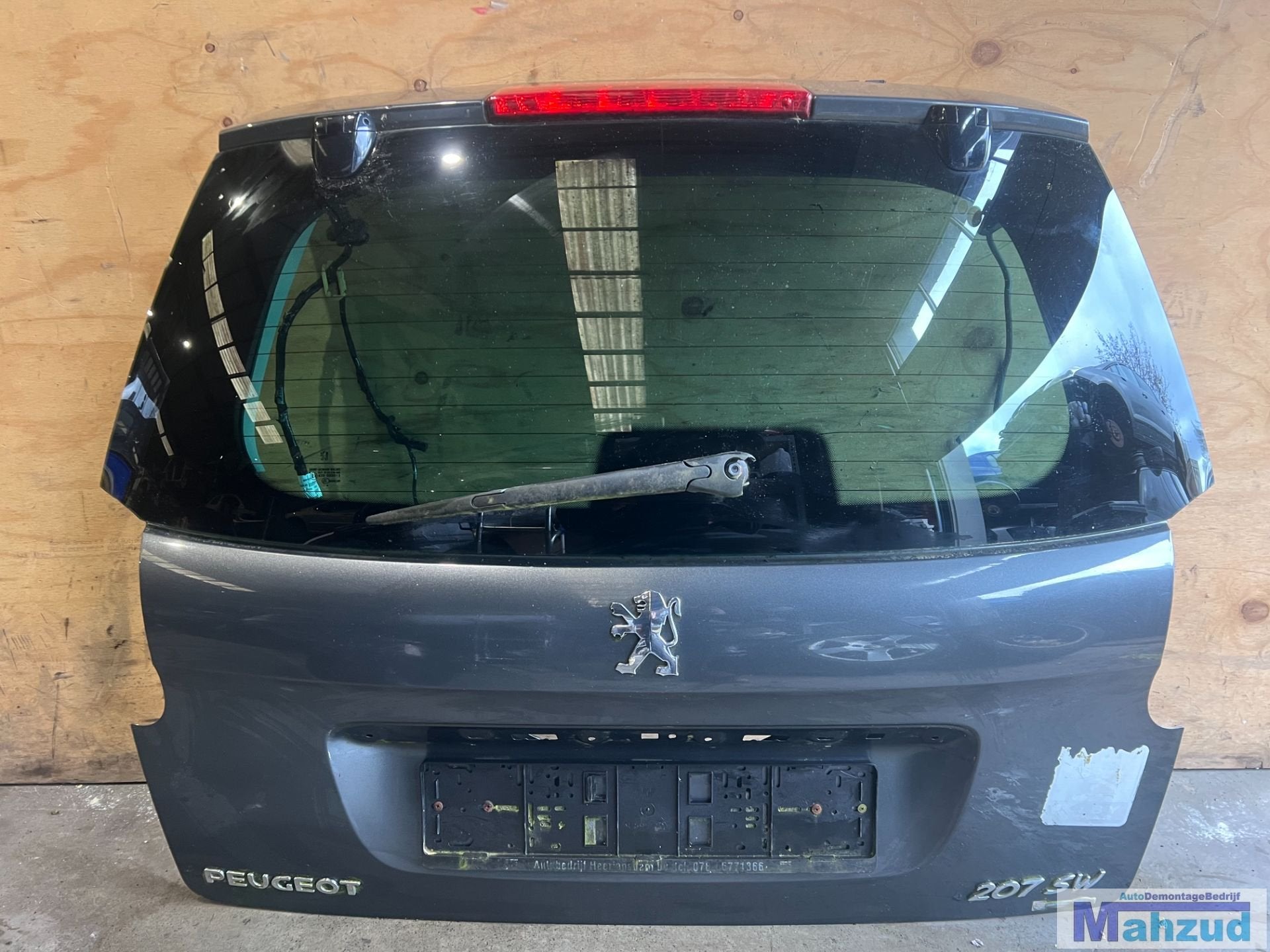 PEUGEOT 207 SW Grijs KTP achterklep 2007-2013, Taurusavenue 1
2132 LS  Hoofddorp, NL, Gebruikt, Contact.group@renault.com, Peugeot