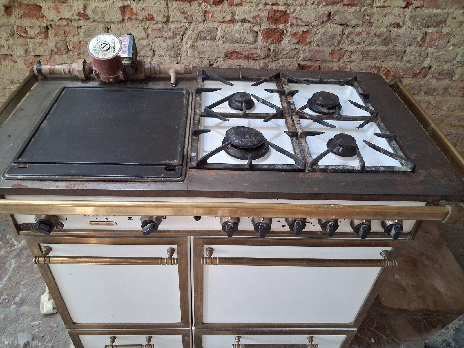 Cuisinière chaudière Godin Châtelaine, Electroménager, Enlèvement
