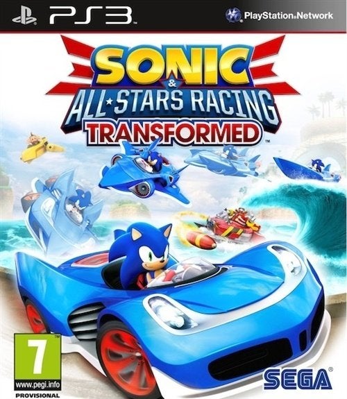Sonic and All Stars Racing Transformed, 1 speler, Racen en Vliegen, Ophalen of Verzenden, Zo goed als nieuw