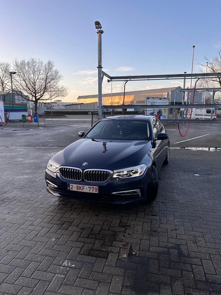 BMW 520D, Auto's, Automaat, 4 deurs, Achterwielaandrijving, Zwart