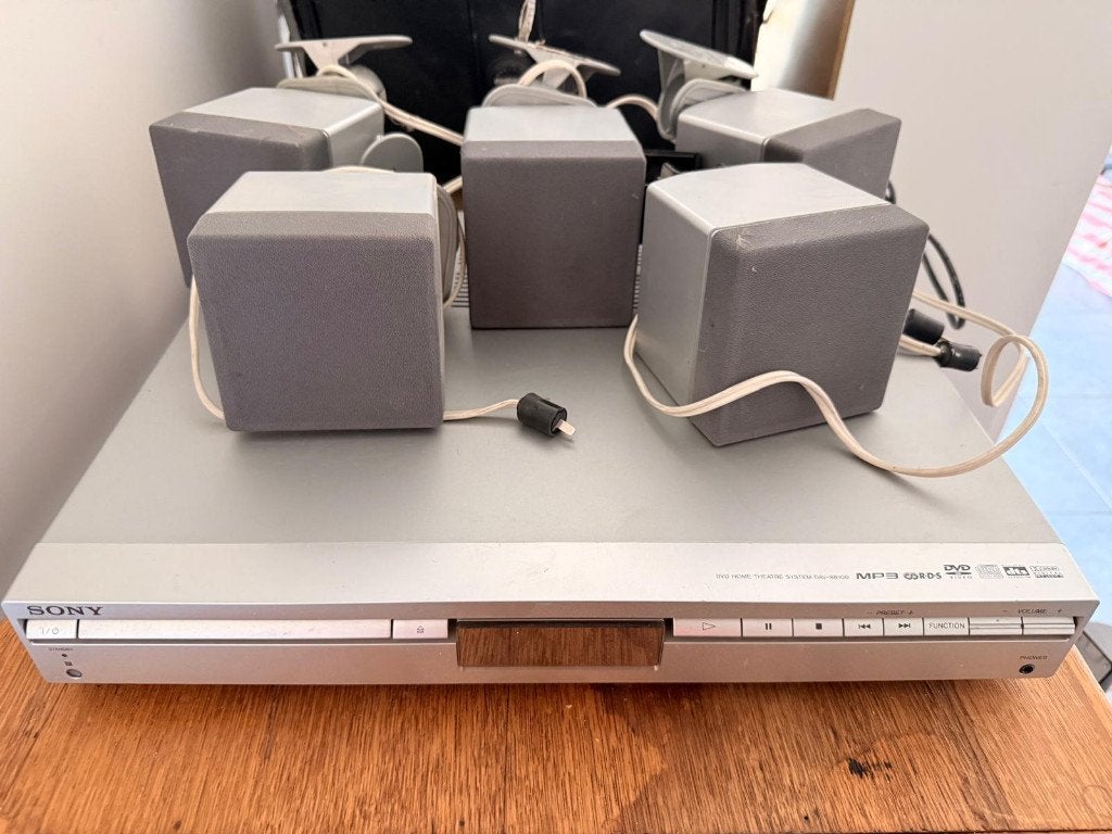 home cinema sound system sony 5.1, Ophalen, Gebruikt, 70 watt of meer, 5.1-systeem