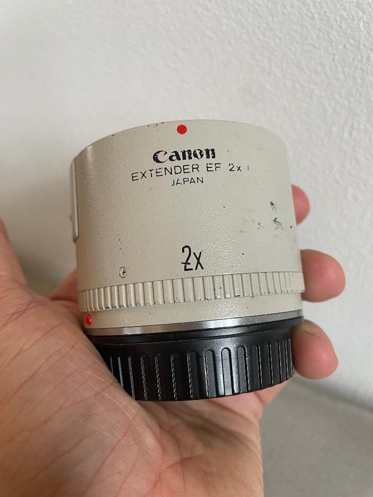 Canon Extender EF 2x II, TV, Hi-fi & Vidéo, Photo | Lentilles & Objectifs, Utilisé, Accessoires, Enlèvement