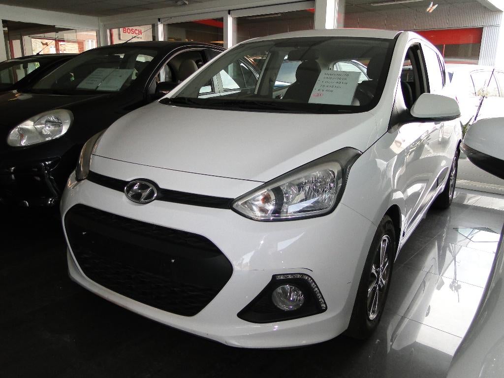 HYUNDAI I10 POP 1 JAAR GARANTIE, Autos, Hyundai, Achat, 998 cm³, Entreprise, Noir