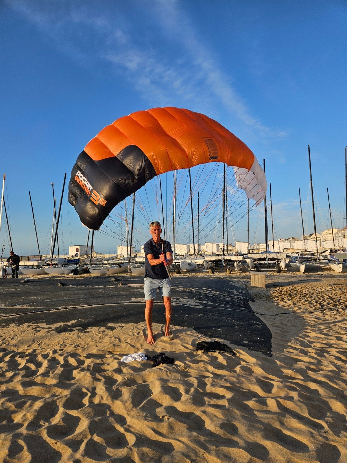 parawing ozone 3.6 pocket rocket v1, Sports nautiques & Bateaux, Aile de surf, Enlèvement ou Envoi, Comme neuf