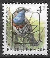 Belgique 1986 - Yvert 496PRE /OBP 823PRE - Bluethroat (ZG), Envoi, Non oblitéré, Sans gomme, Véhicules