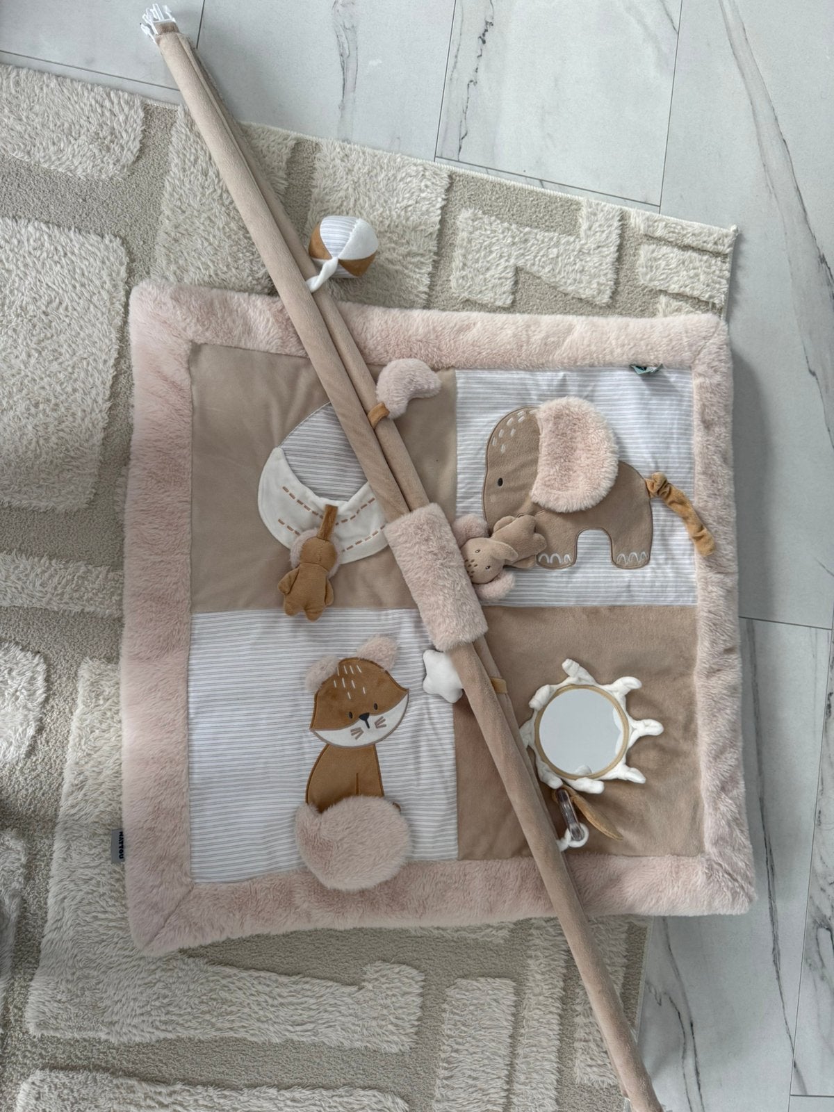Tapis d'eveil noukies, Enfants & Bébés, Enlèvement ou Envoi, Comme neuf