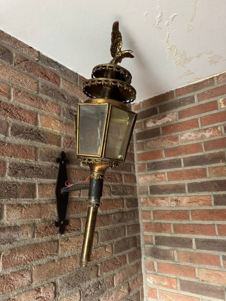 Zeer originele verlichtingstoorts, Ophalen, Gebruikt, Goud, Metaal