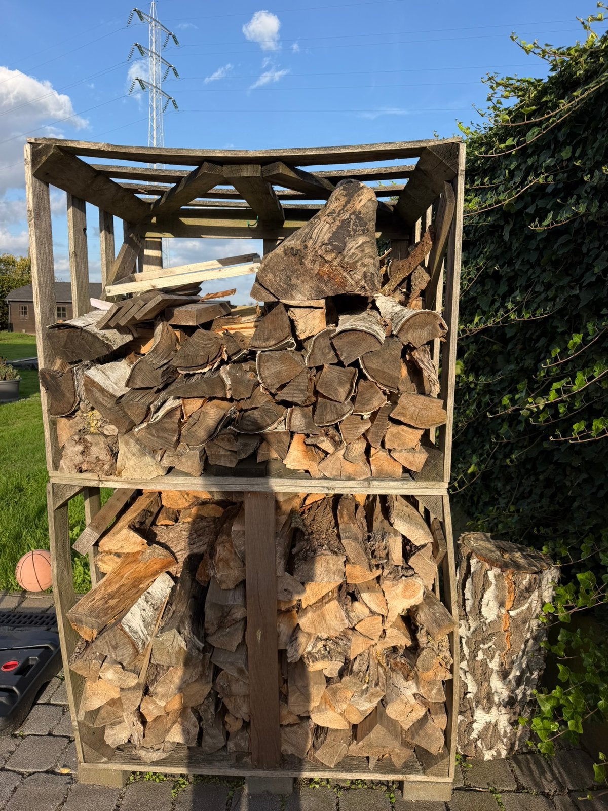 Gedroogd hout, Tuin en Terras, Minder dan 3 m³, Ophalen, Blokken