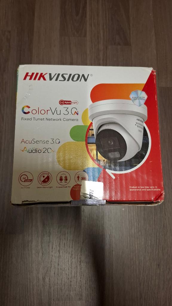 Hikvison Caméra IP ColorVu PoE 4 MP, Envoi, Neuf, Caméra extérieure