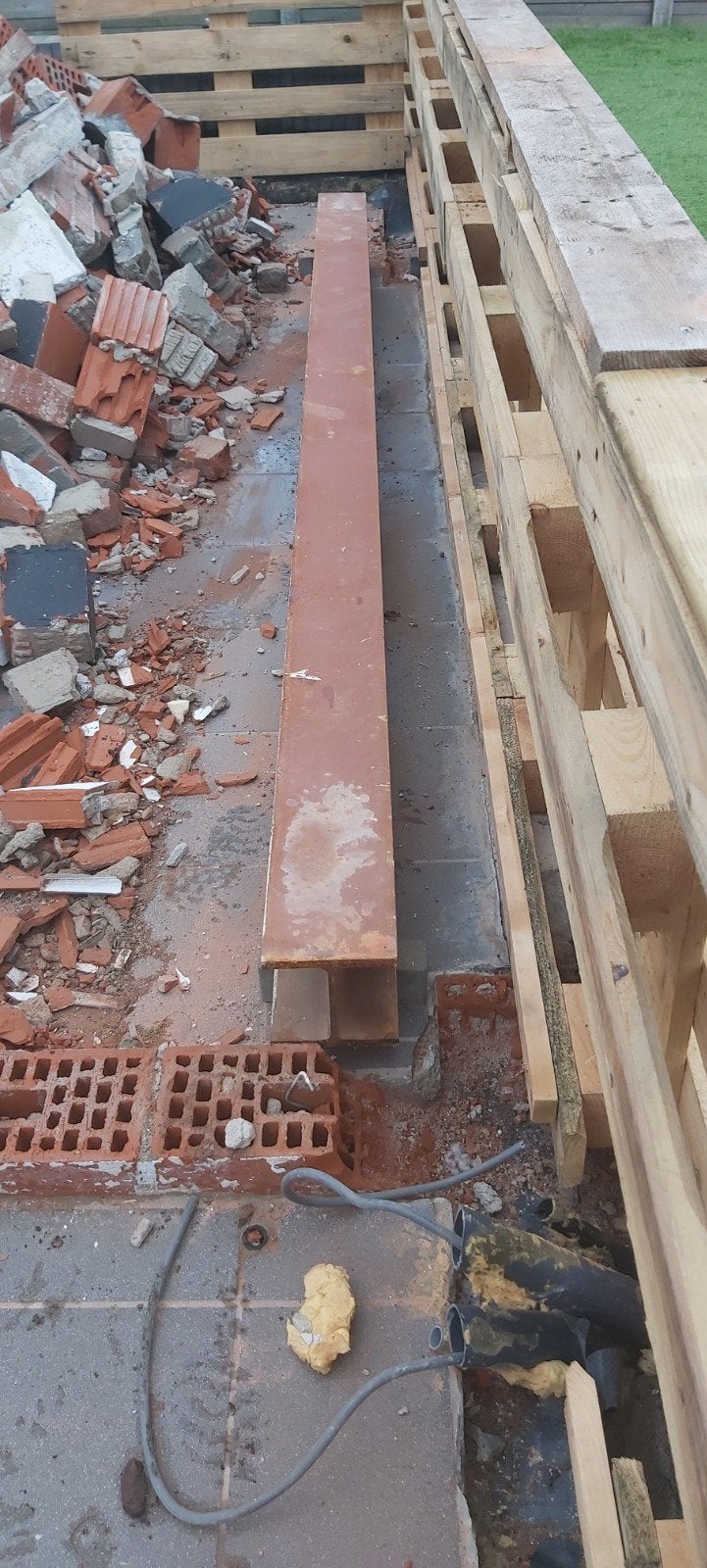 HEB balk, Doe-het-zelf en Bouw, Ophalen, Gebruikt, IJzer