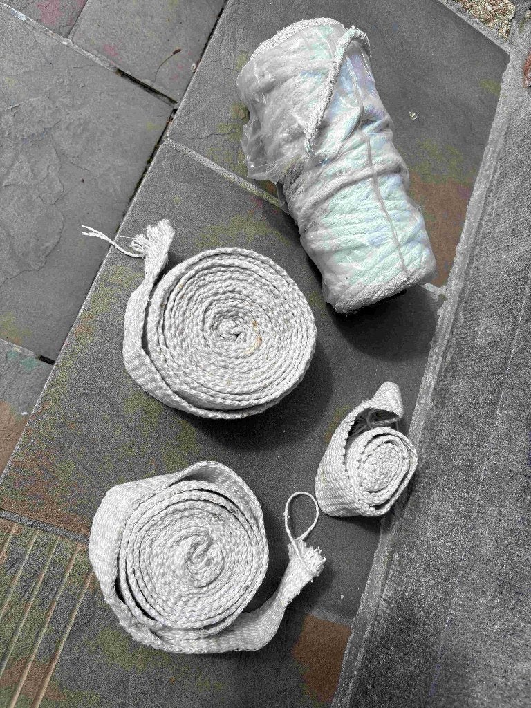 Keramische vezeltape, Ophalen