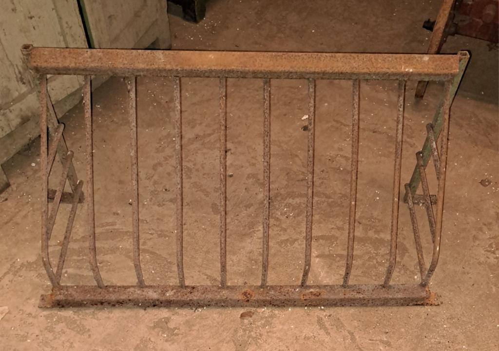Ruif oude ijzeren Ruif decoratie, Ophalen