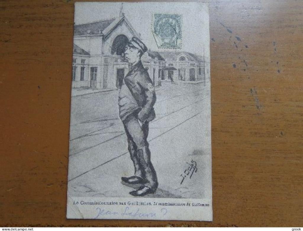 Postkaart Liège, Le Commissionnaire aux Guillemins, Enlèvement ou Envoi, Avant 1920, Affranchie, Liège