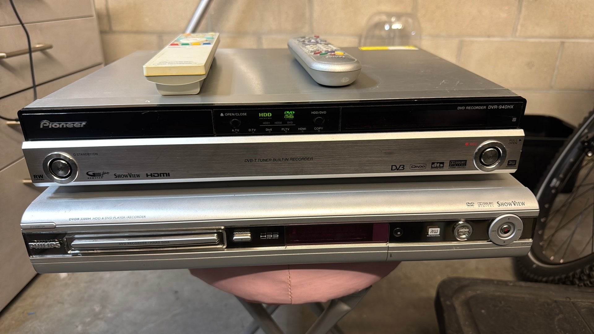 Twee DVD recorders Pioneer en Philips, Ophalen, Gebruikt, Philips
