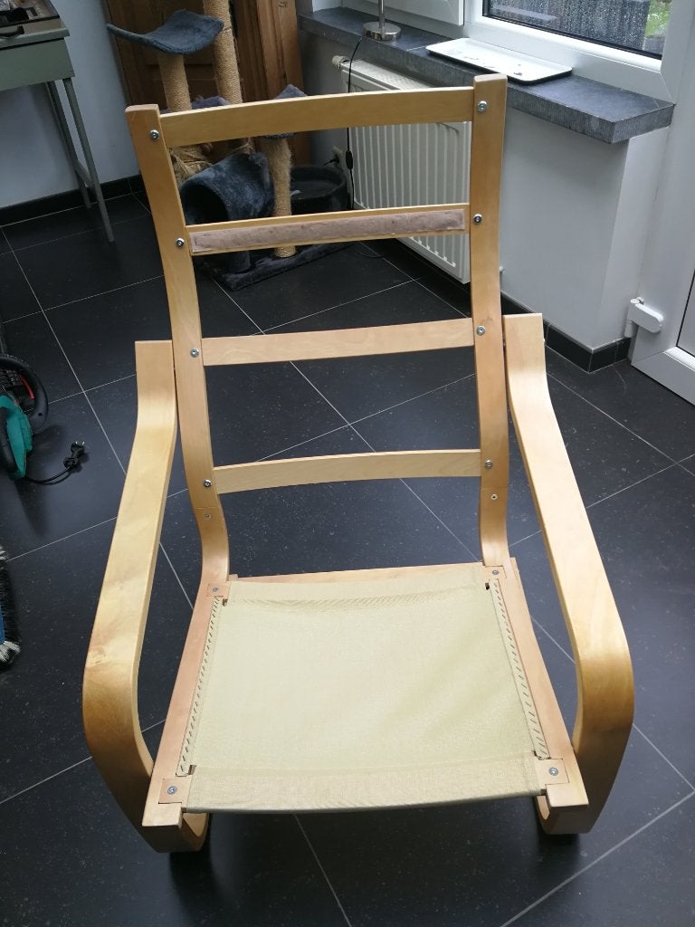 Fauteuil IKEA POANG, Maison & Meubles, Fauteuils, Enlèvement, Utilisé, Bois