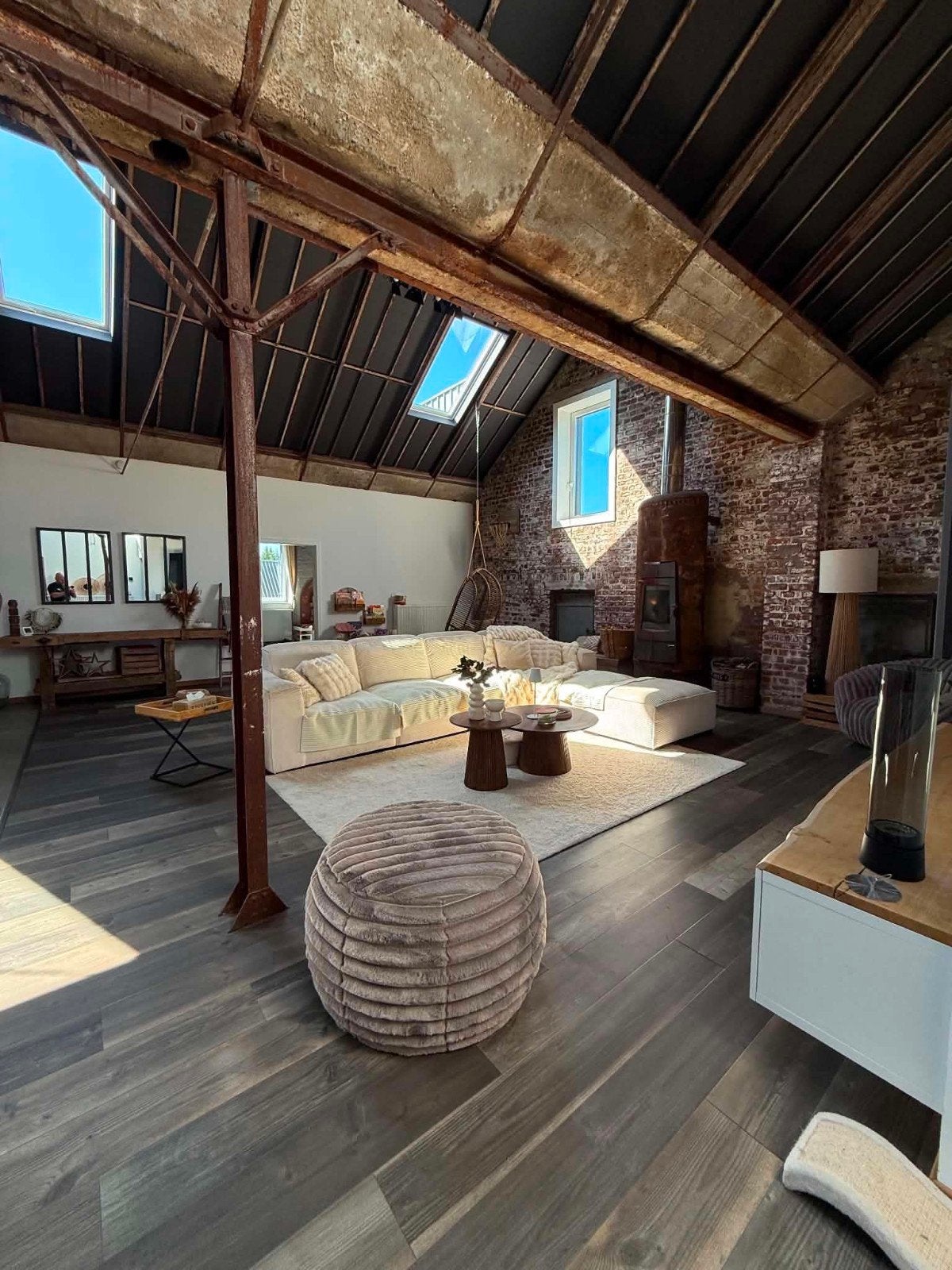 Uitzonderlijke industriële loft — 238 m² — PEB B B — Terras
