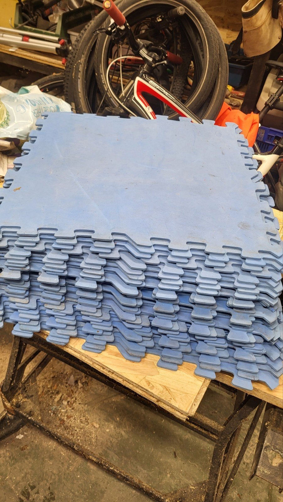 kunststof tegels, Tuin en Terras, Ophalen
