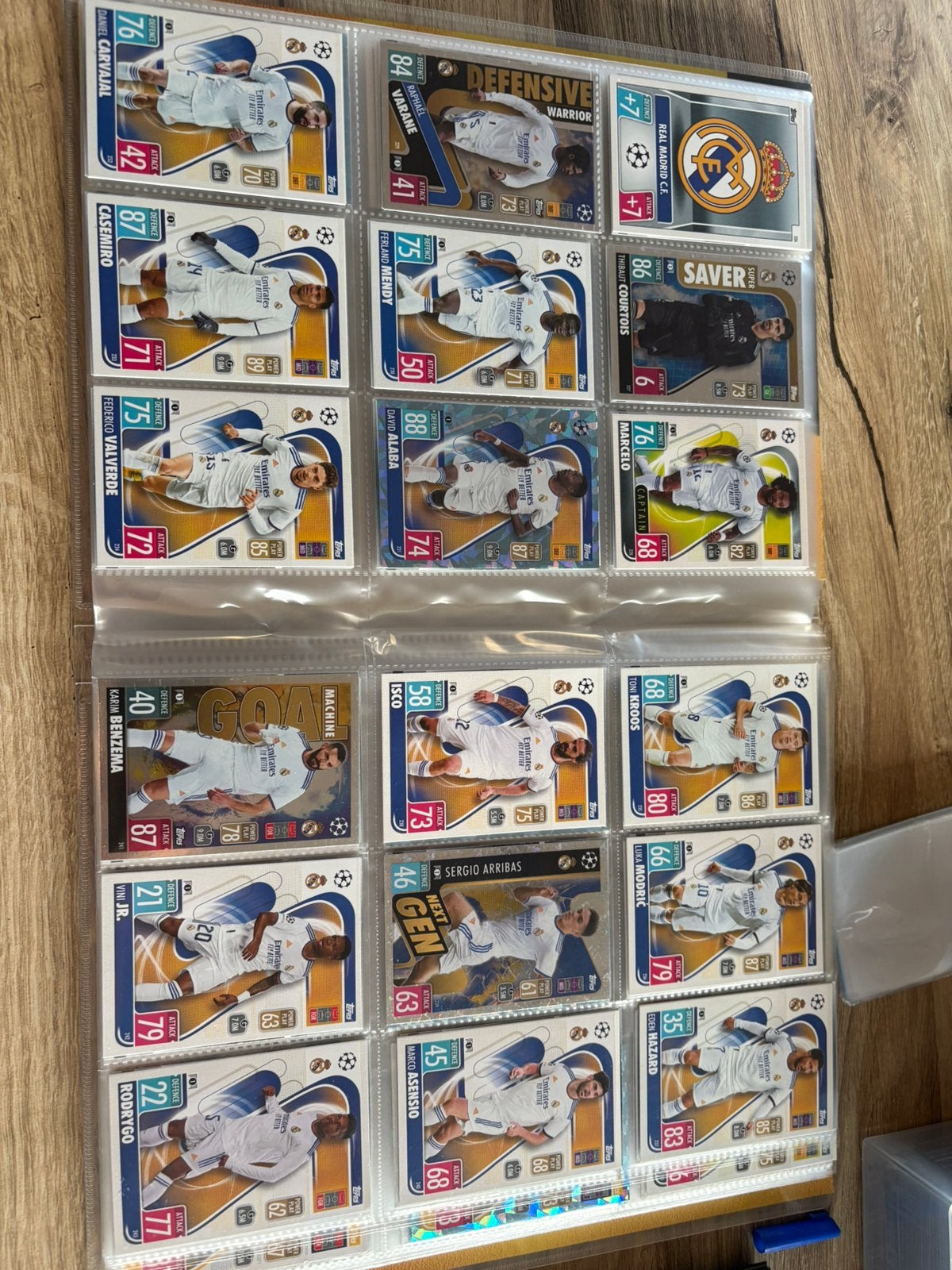 Cattax du lot/match 21/22, Enlèvement ou Envoi, Comme neuf, Plusieurs cartes, Foil