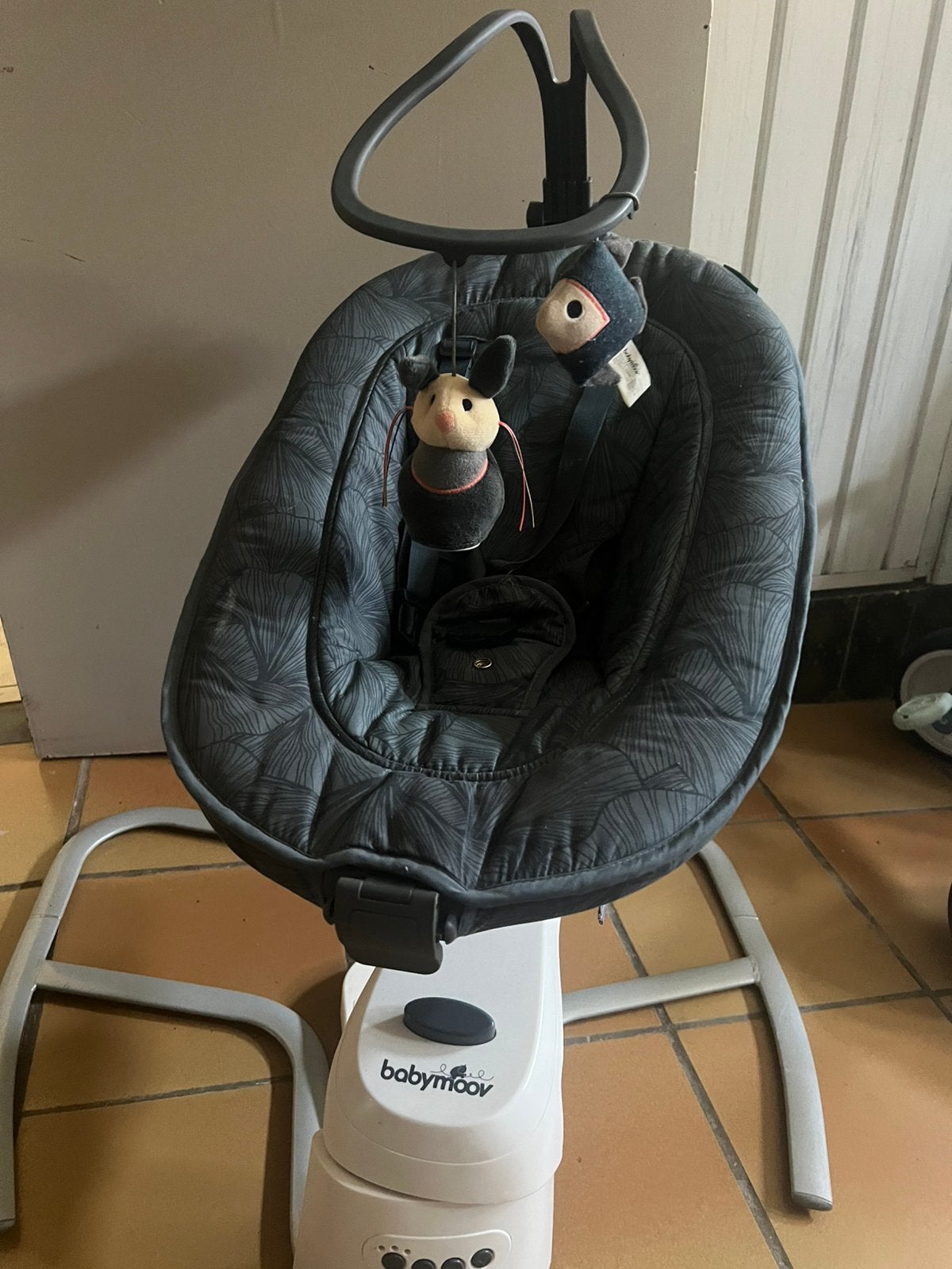 baby wipstoeltje, Enlèvement