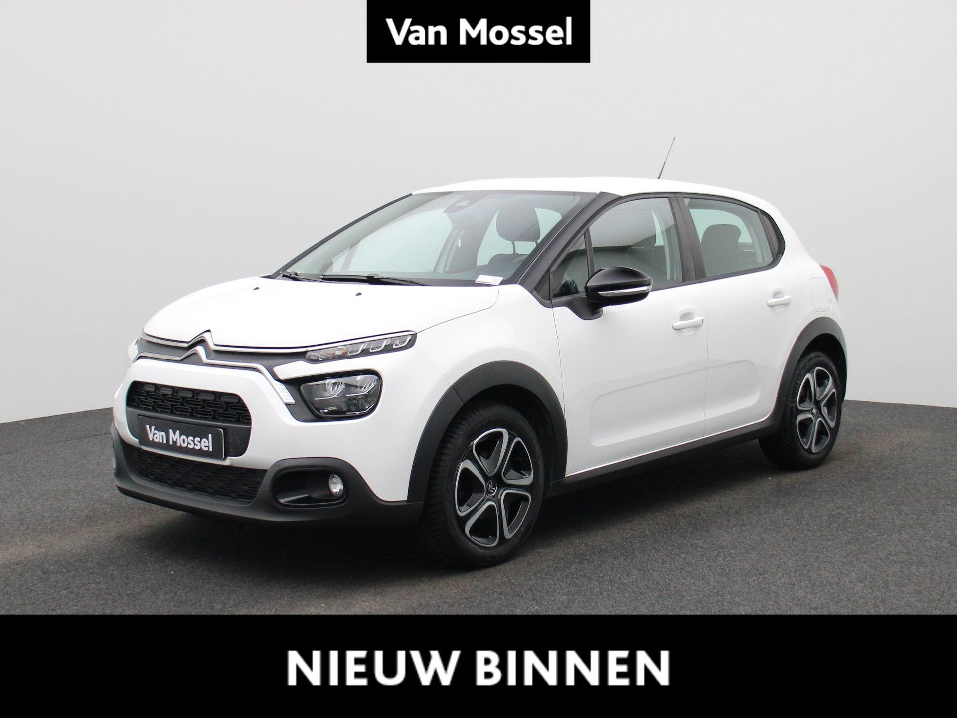 Citroën C3 1.2 PureTech 82 S&S MAN Feel ECC | CARPLAY | PDC, Auto's, Voorwielaandrijving, 110 g/km, Wit, 5 deurs