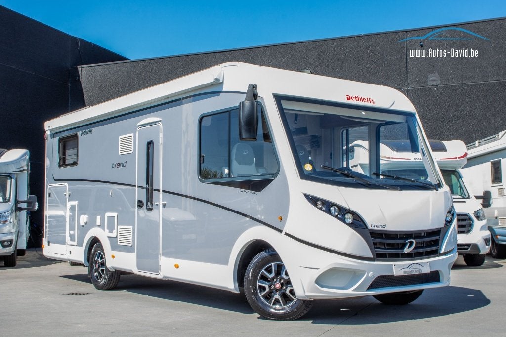 Dethleffs Trend II 7057 DBM/EB 2.3d Aut. 160HP 5 Lits, Jusqu'à 5, Fiat, Intégral, Automatique