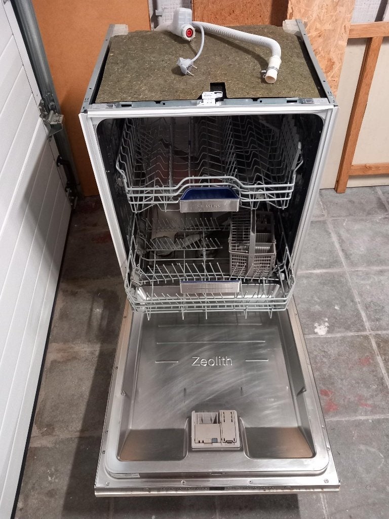 Siemens SX66P052EU entièrement intégrable, Electroménager, Lave-vaisselle, 85 à 90 cm, Encastré, Moins de 10 litres, Enlèvement