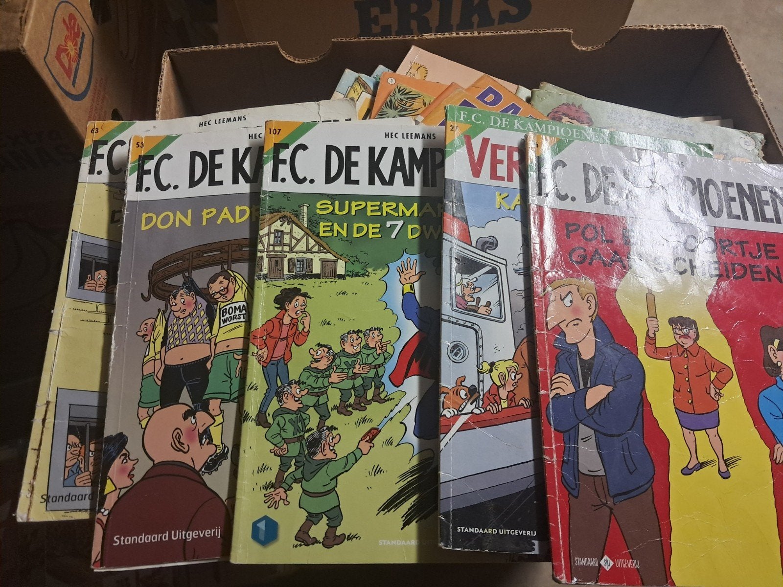fc de kampioenen strips, Ophalen of Verzenden