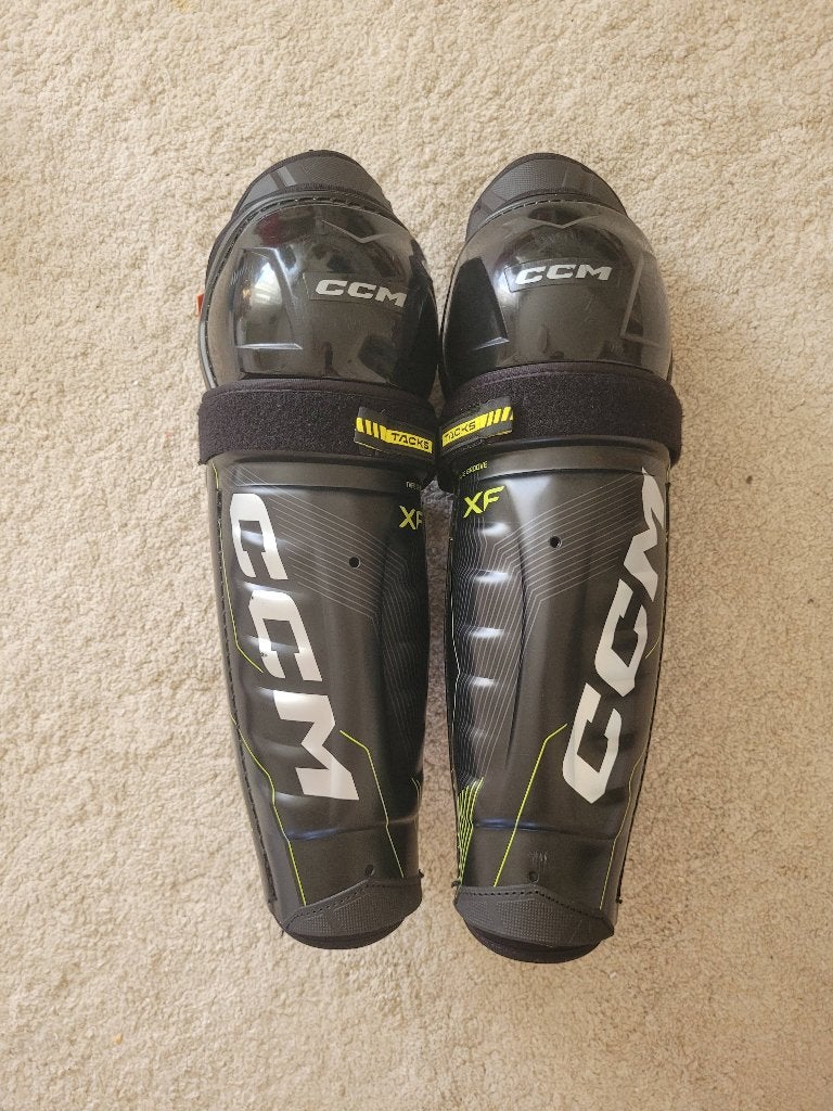 IJshockey scheenbeschermers CCM XF, maat 15 inch, Ophalen of Verzenden, Nieuw, Bescherming