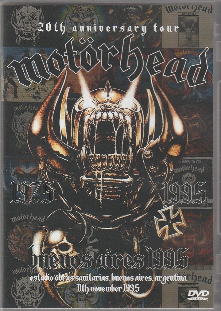 DVD - MOTORHEAD - Live Buenos Aires 1995, Cd's en Dvd's, Ophalen of Verzenden, Hardrock, Import