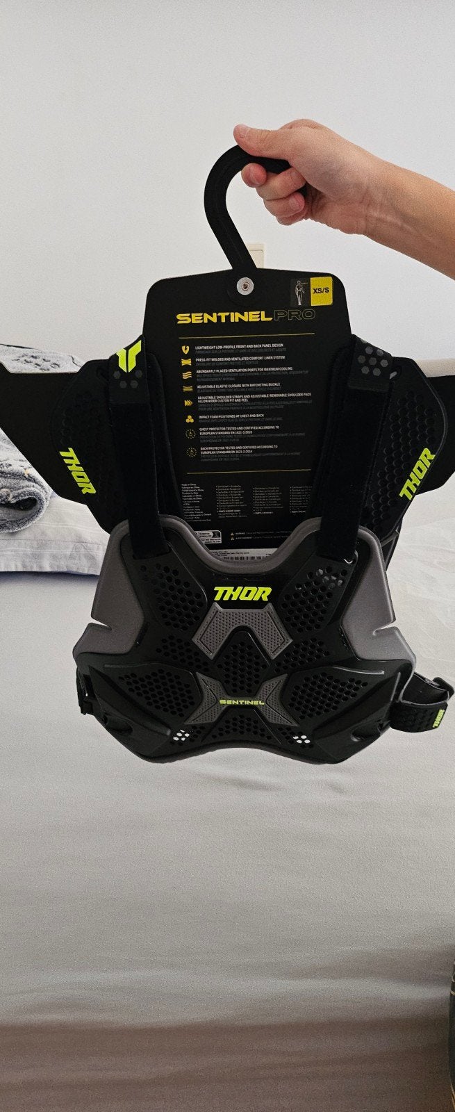 cros harnas, Motoren, Ophalen