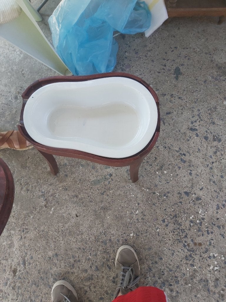 Houten bidet, Antiquités & Art, Enlèvement