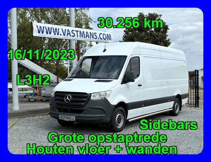 Mercedes-Benz Sprinter 315 / 29.500 € + BTW / L3 H2 / L3H2, Dealer onderhouden, 1951 cc, 4 cilinders, 2000 kg